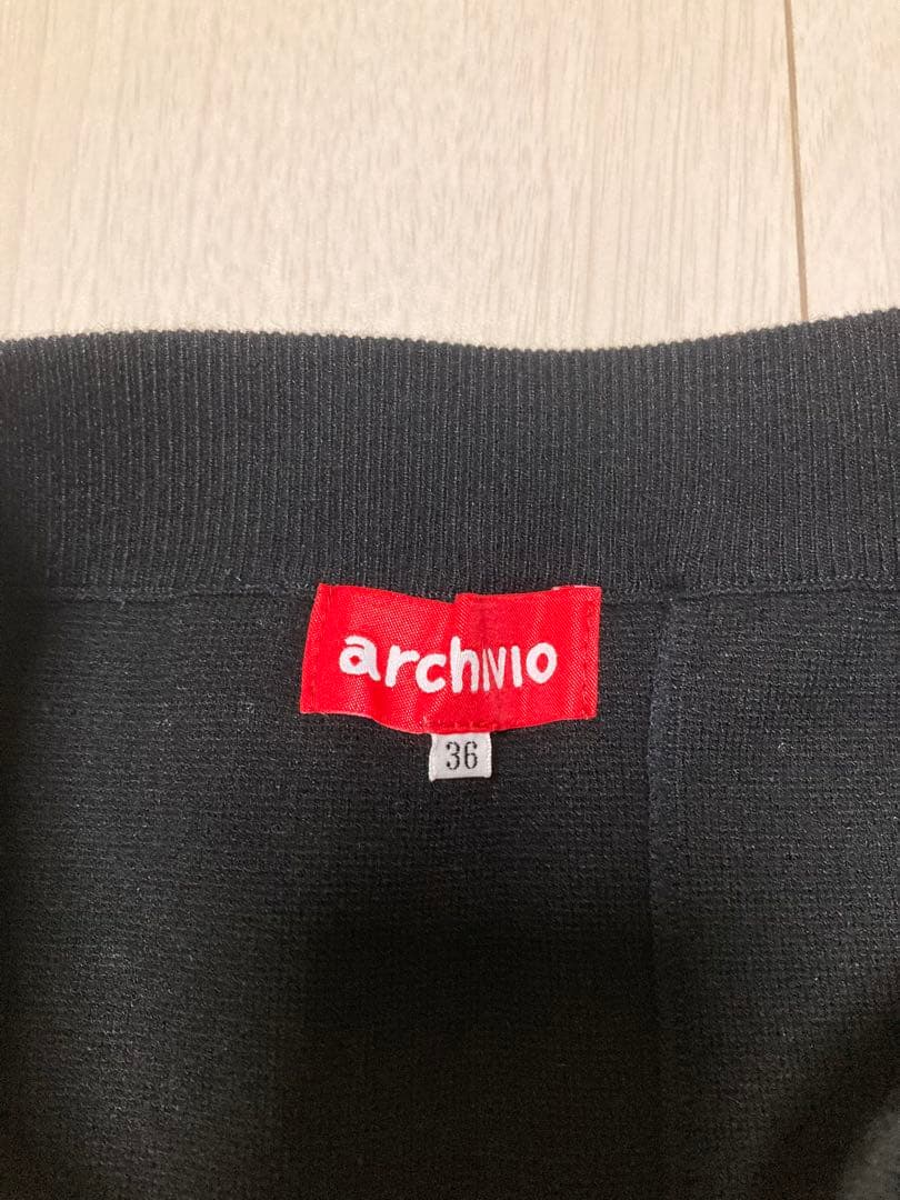 (美品・新品)アルチビオarchivio カシミヤセーター・スカート サイズ36