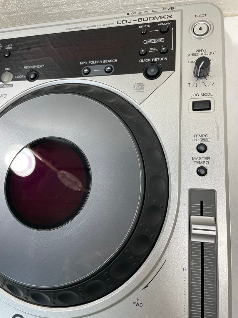 pioneer dj パイオニア　CDJ-800mk2 レンズメンテナンス