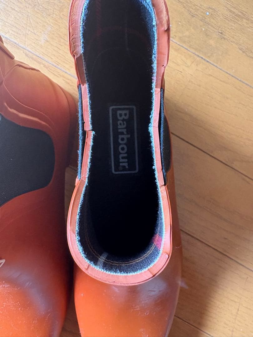 新品未使用【Barbour バブアー】Wilton サイドゴア レインブーツ