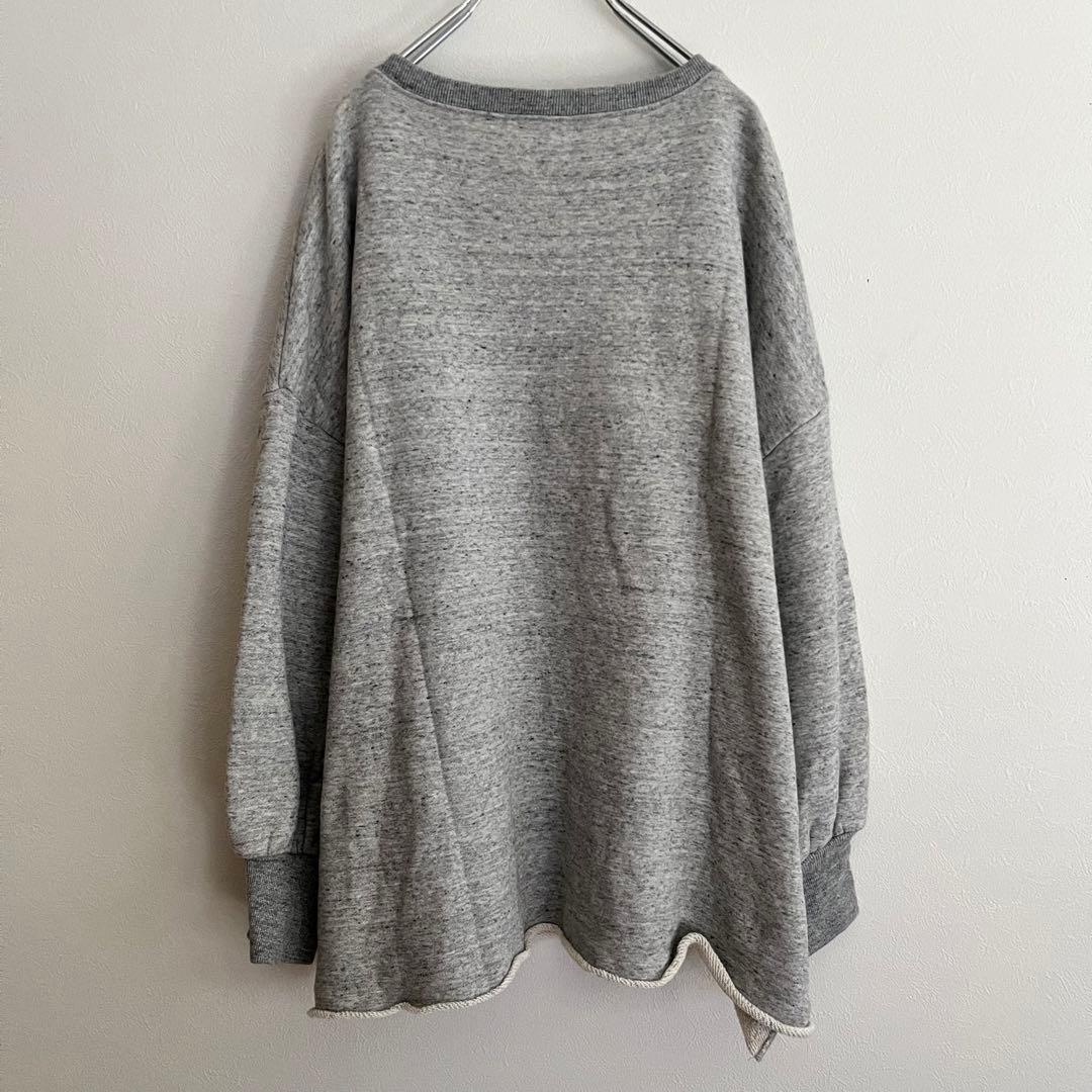 定価1.98万 ウィムガゼット フロッキーロゴスウェット オーバーサイズ