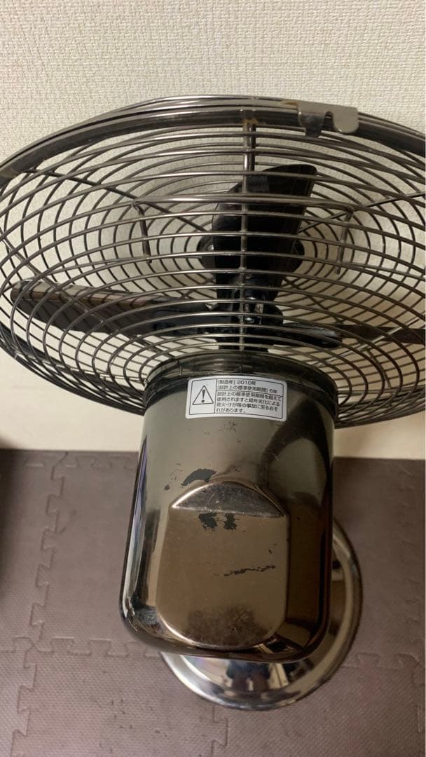 k*a様 メタル 扇風機　KIR-350 2010年製 昭和レトロ　リモコン