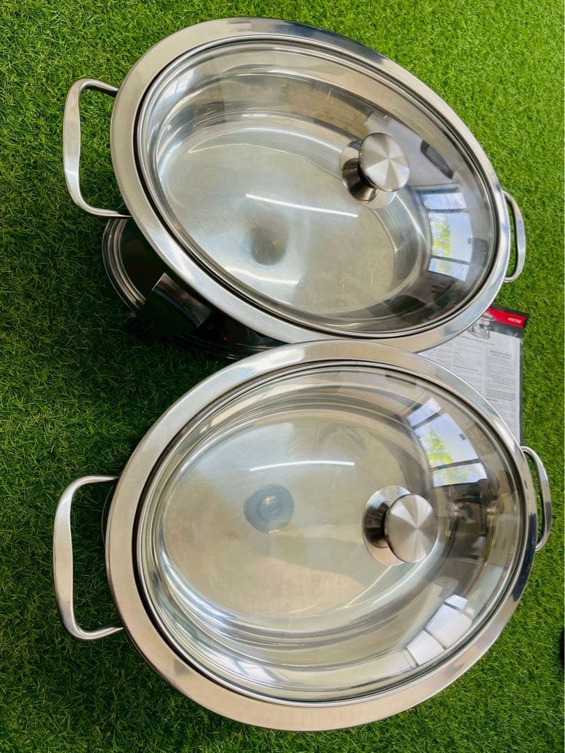 【美品2個】トラモンティナ 保温器 3.9L オーバル