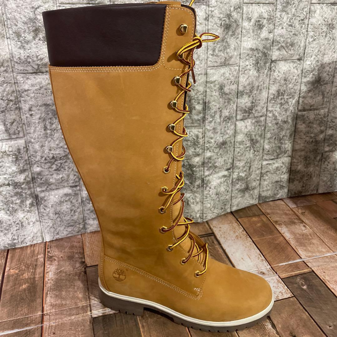 #906 希少　【超美品】Timberland　8M 26cm ロングブーツ
