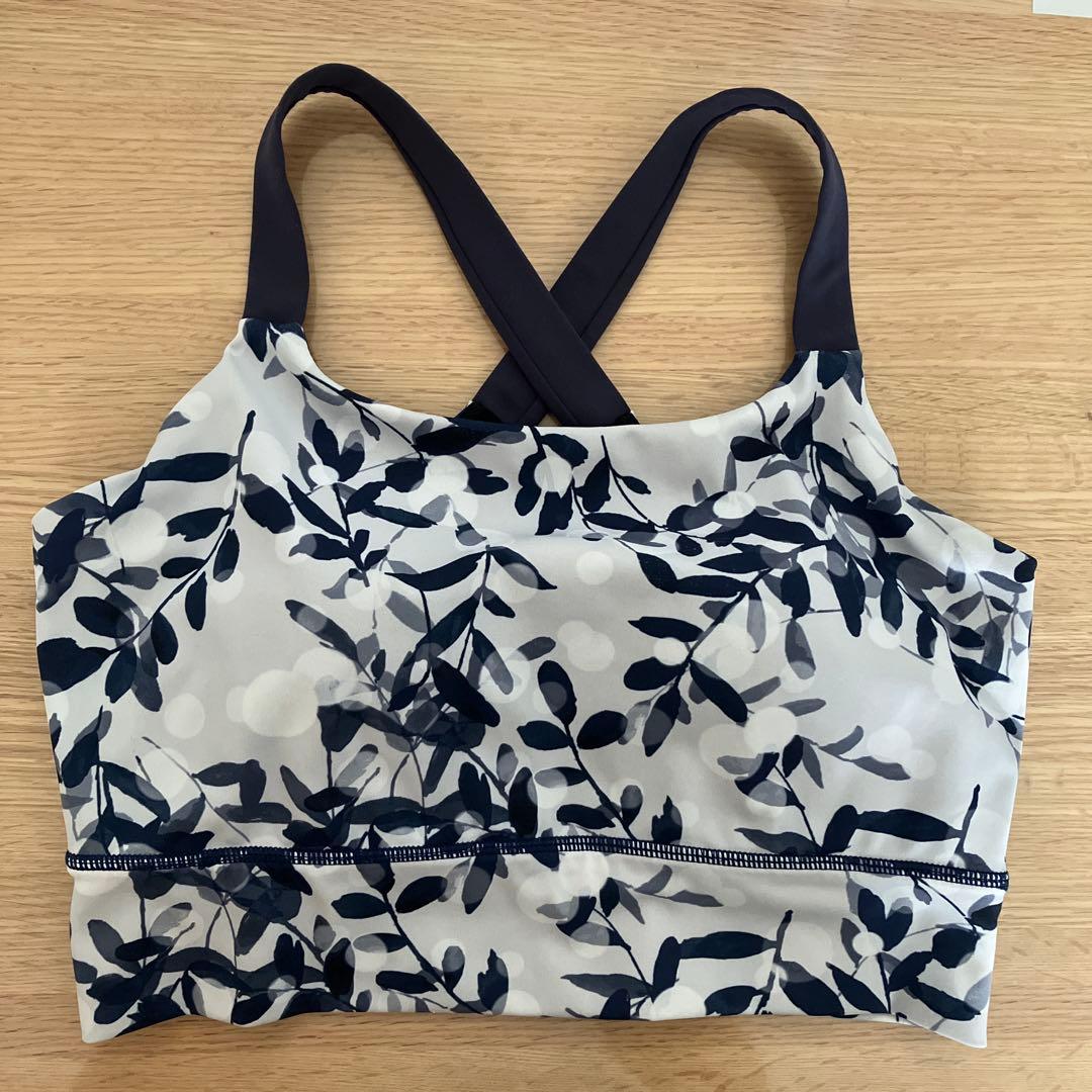 【SUKALA】リーフパネルブラトップ&レギンス 上下ヨガウェアセット　L