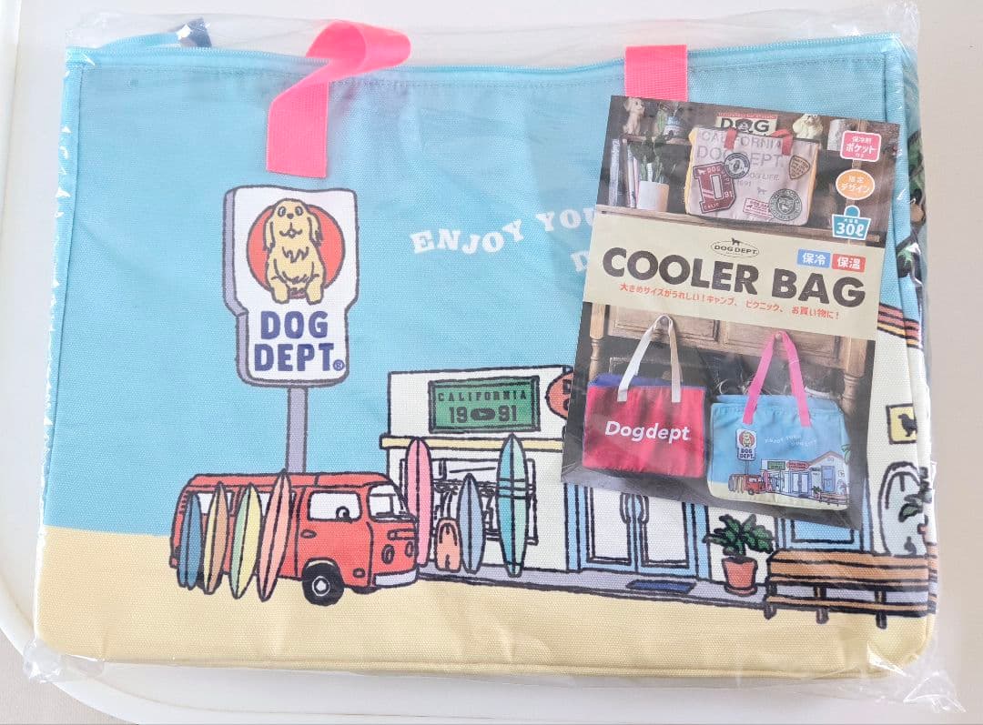 ドッグデプト　ノベルティ　クーラバック　保冷バック　わんわんパトロール　3点