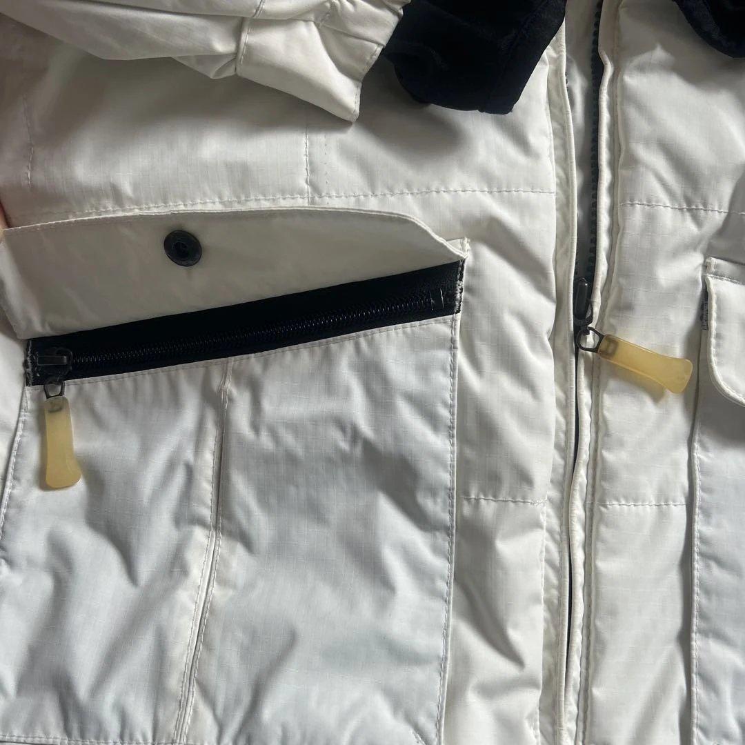 SISTA-J スキーウェア Mサイズ ホワイト/ブラック