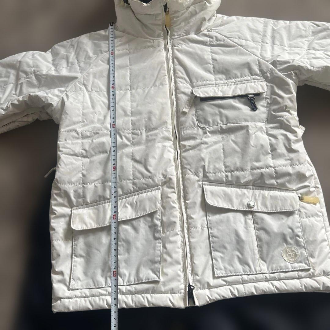 SISTA-J スキーウェア Mサイズ ホワイト/ブラック