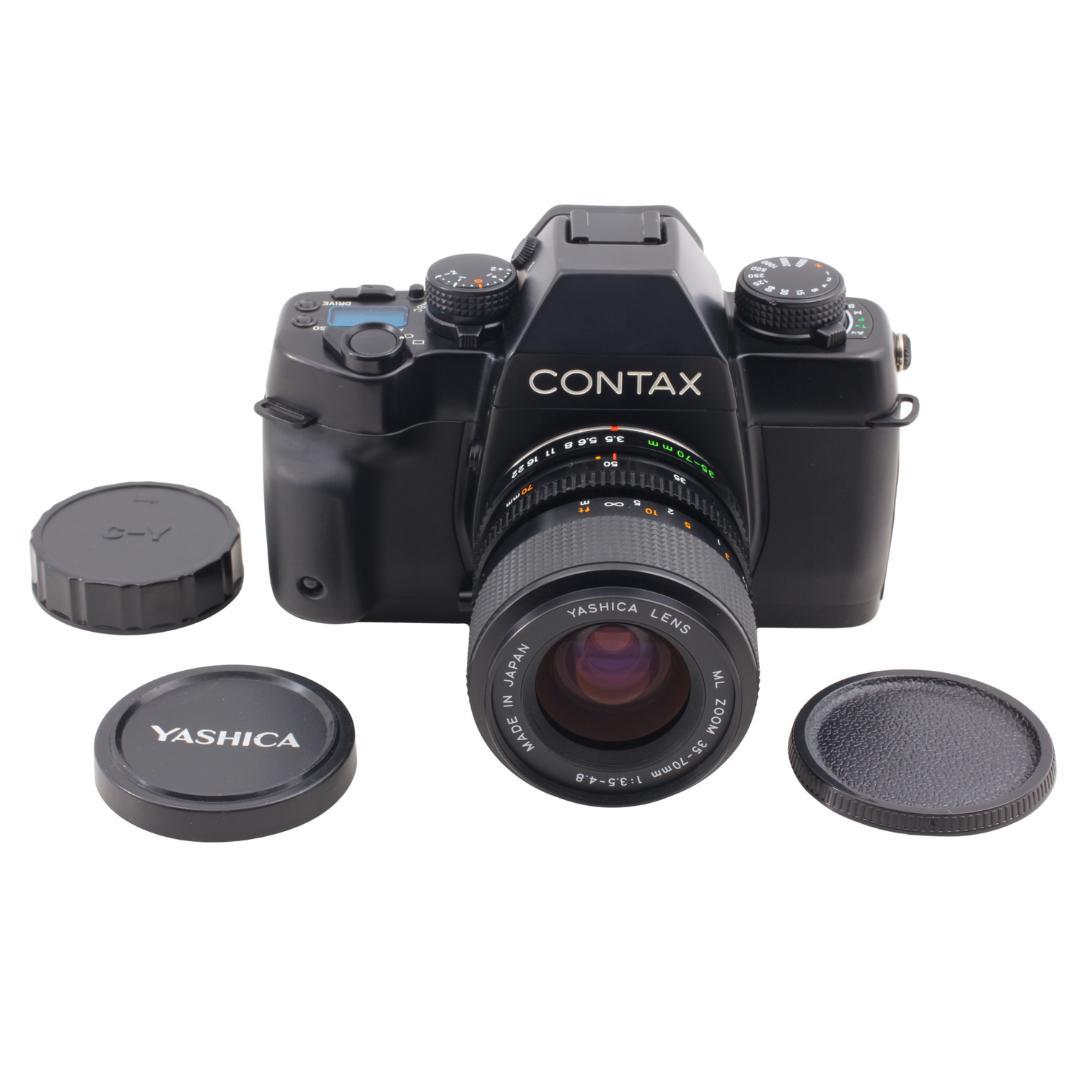 【美品・動作確認済】コンタックス Contax ST ヤシカ レンズ付