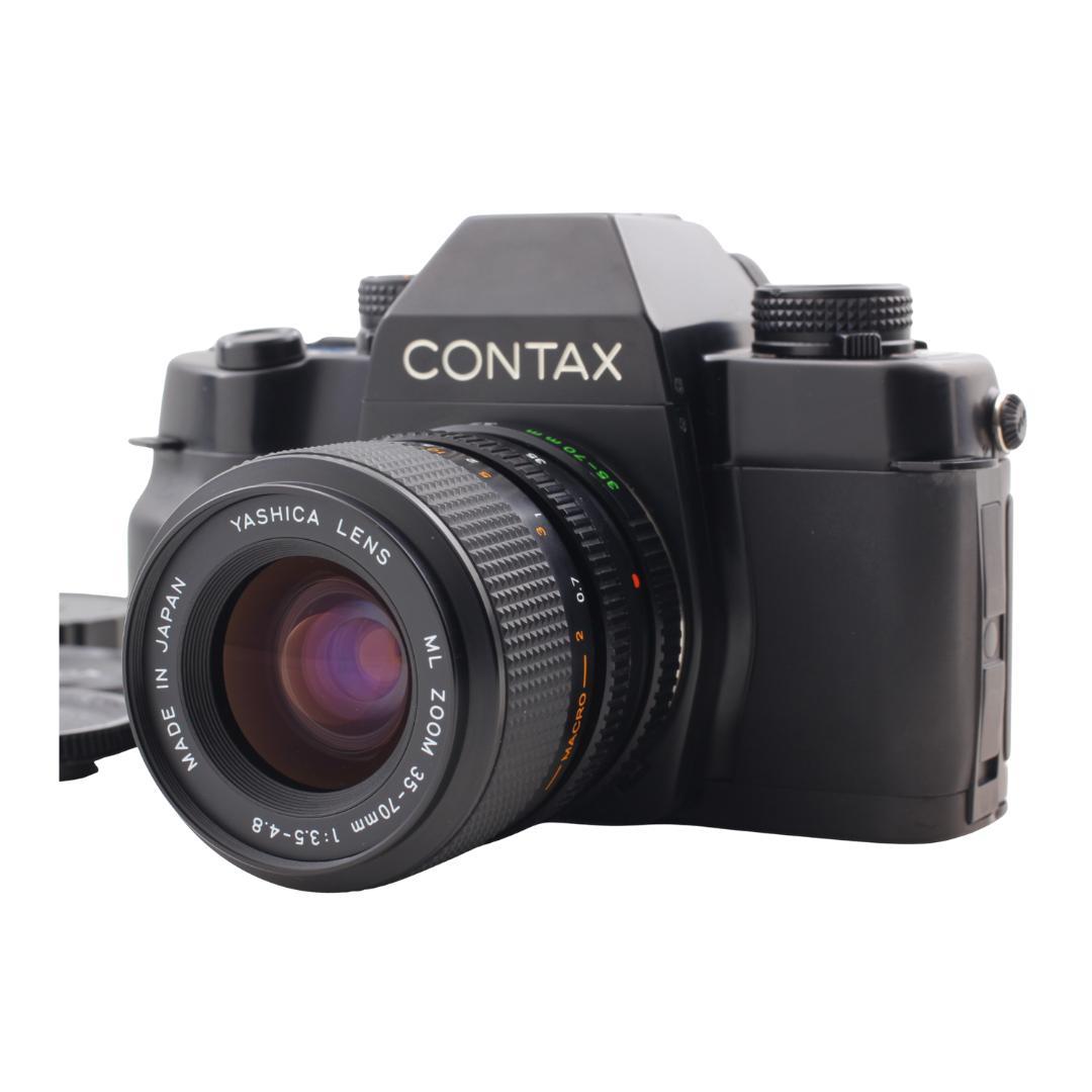 【美品・動作確認済】コンタックス Contax ST ヤシカ レンズ付
