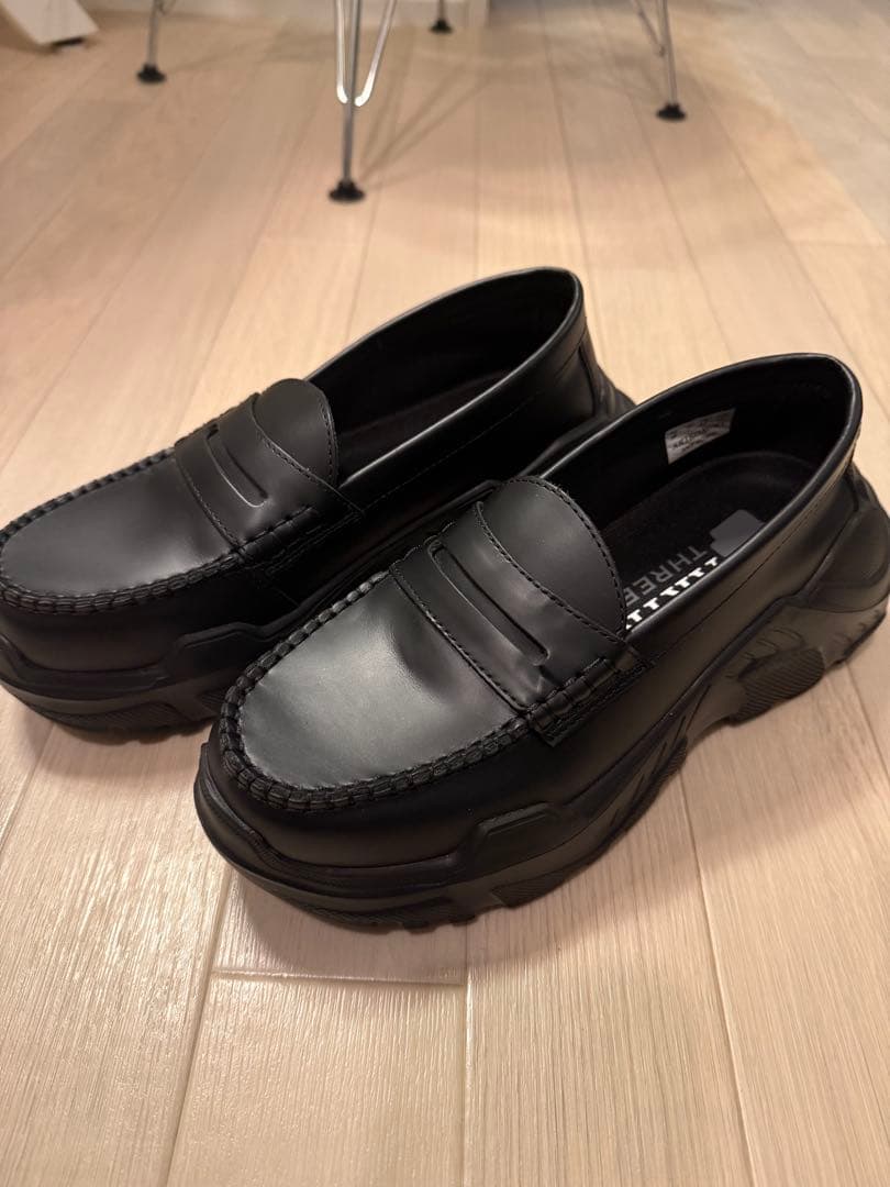 AKIKOAOKI ローファーRegulated Gravity 黒 38