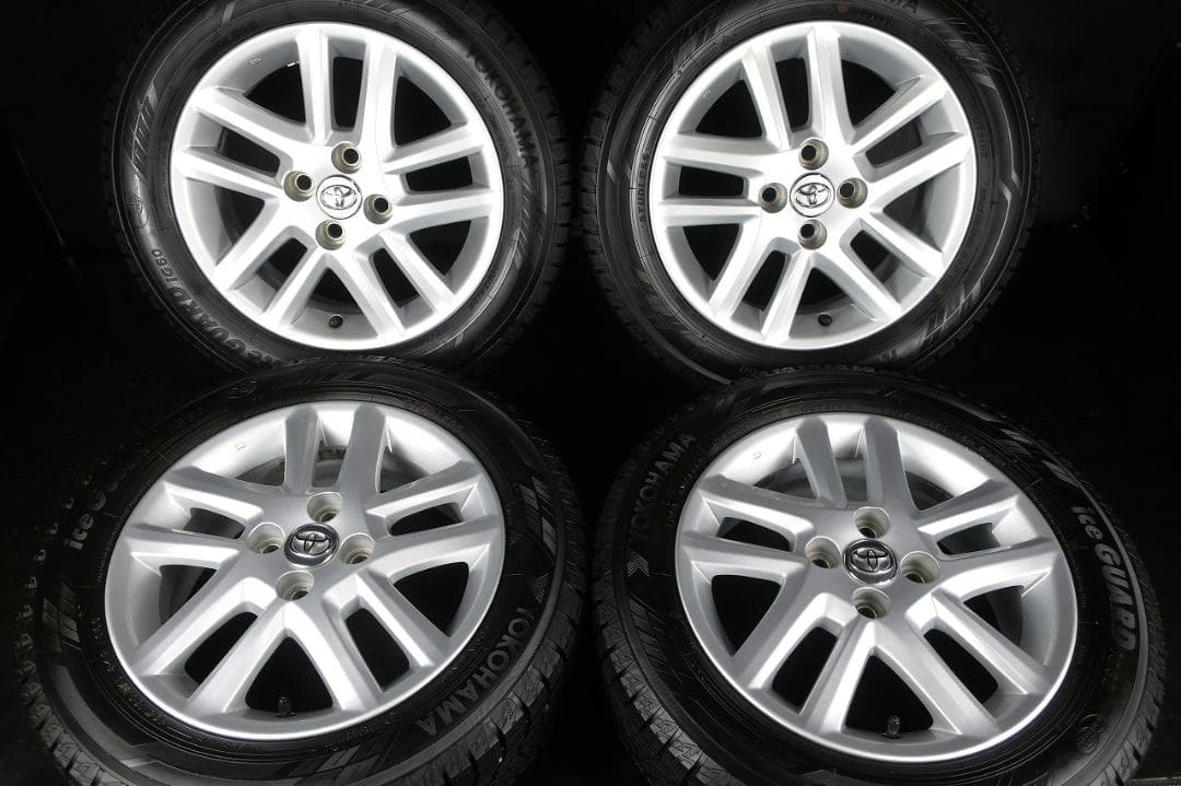 トヨタ純正 160系フィールダー イボ付き 国産スタッドレス 185/60R15