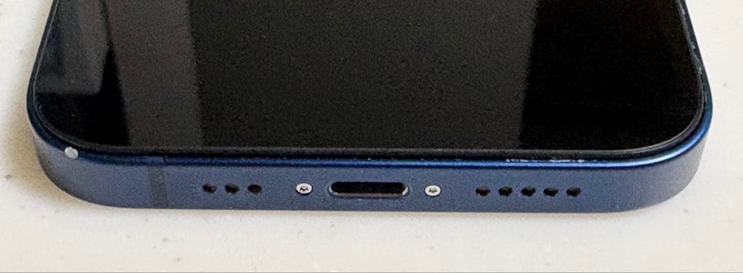 [Simフリー] iPhone12 ブルー 64GB 本体 バッテリー100%