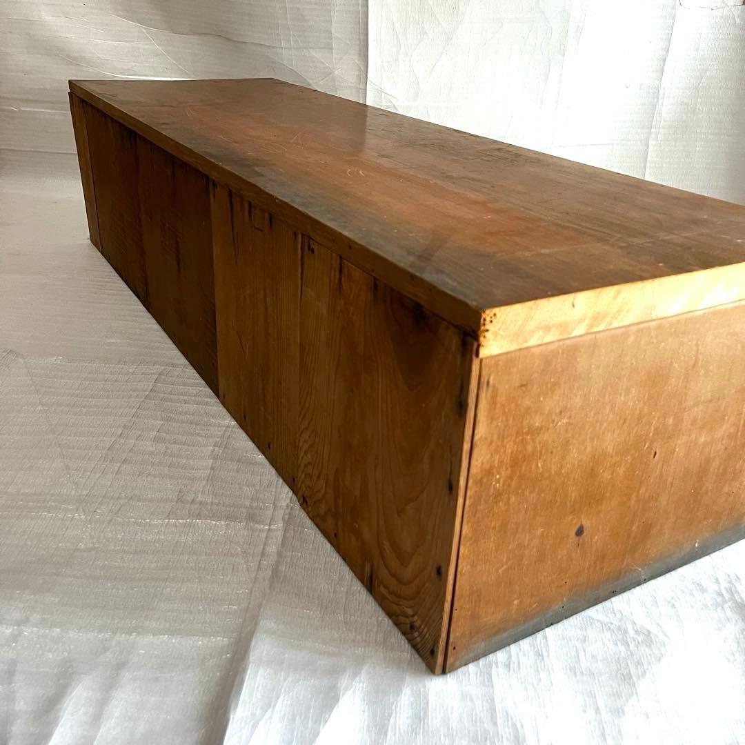 アンティーク　天然木　机　テーブル　取手カワイイ！　和風家具