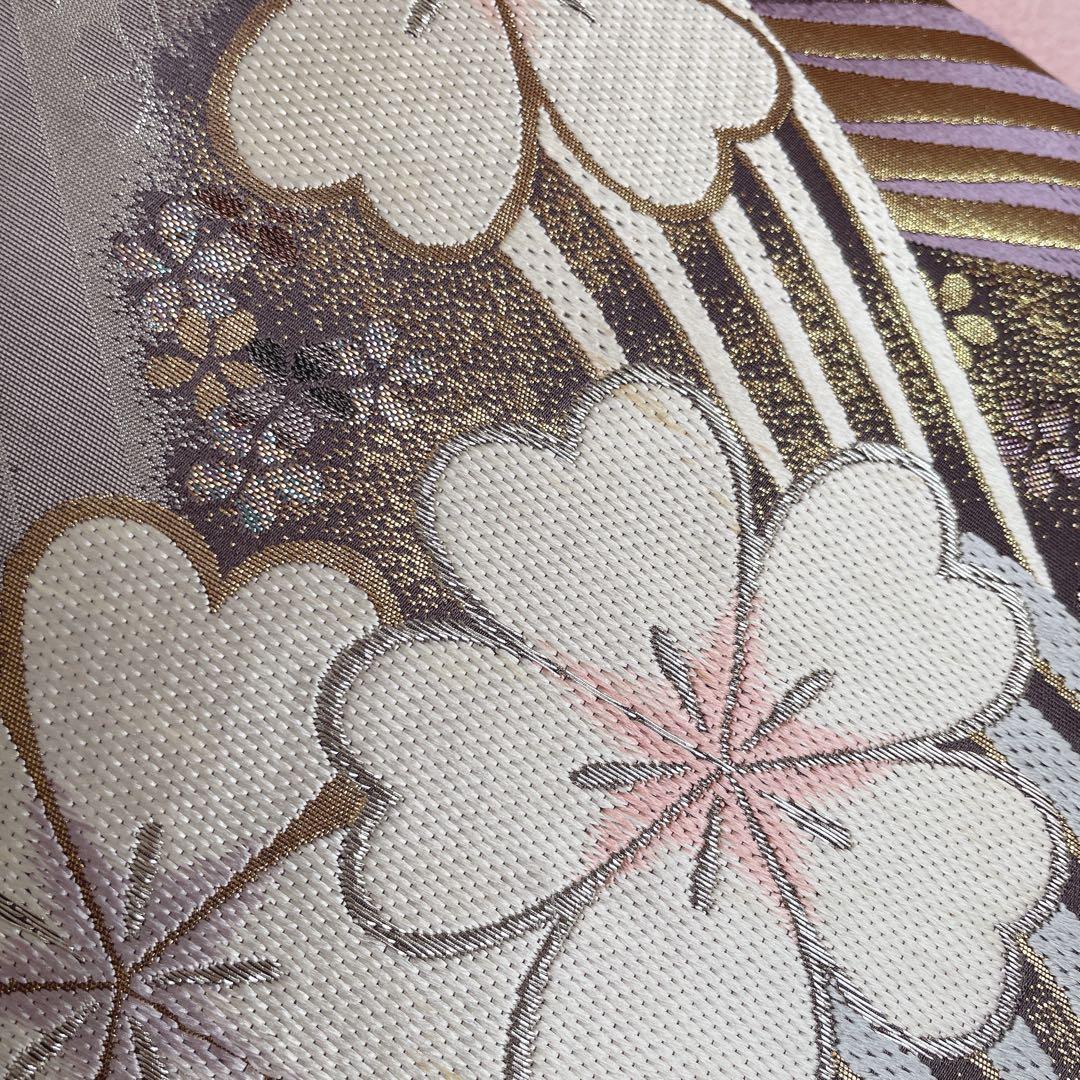 色無地　フルセット　三つ葉竜胆　紗綾形地紋　東京ますいわ屋　シンプル　I10