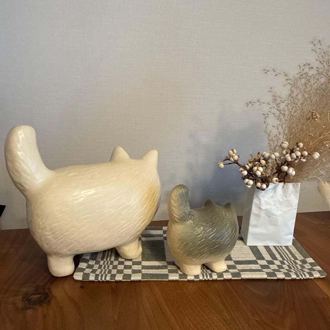 新品モア　二匹　リサラーソン生前のお品　レア