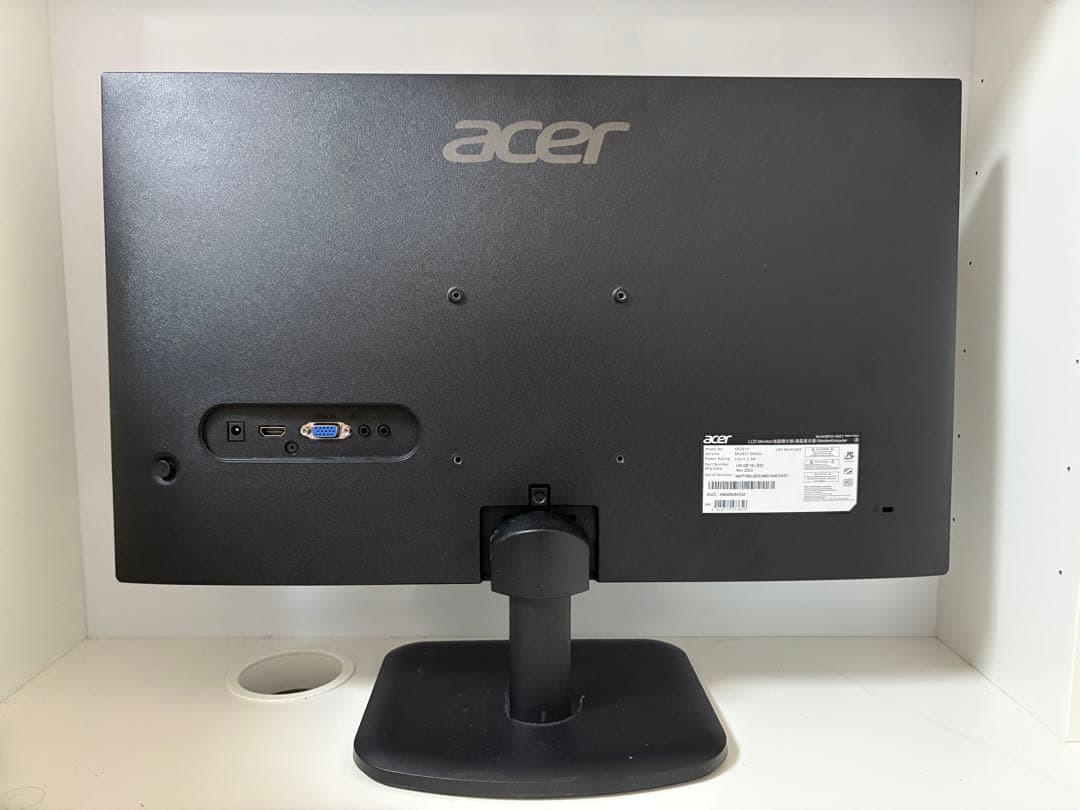 エイサー Acer スタンダードモニター 23.8インチ IPS フルHD