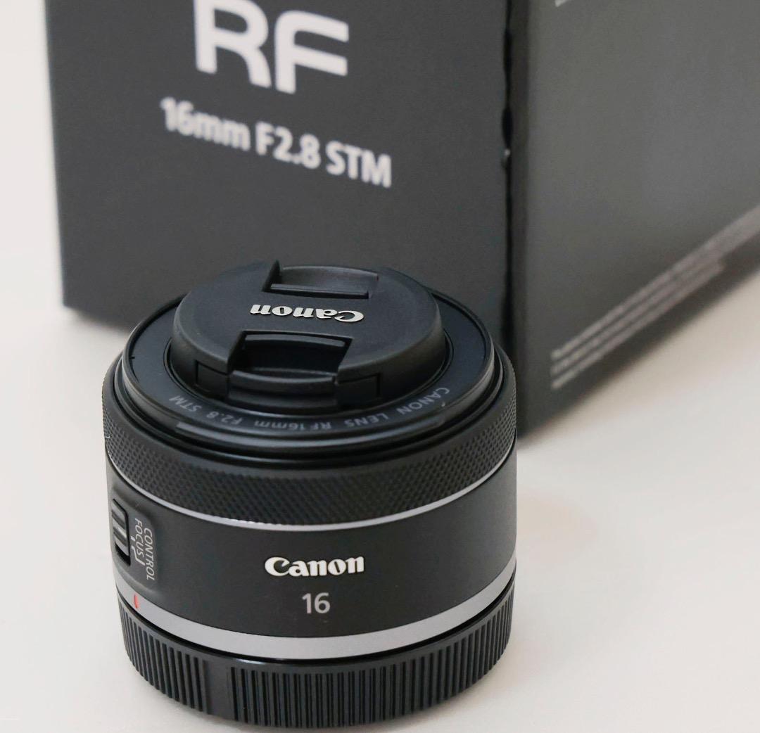 新品 Canon キャノン RF16mm F2.8 STM 単焦点レンズ