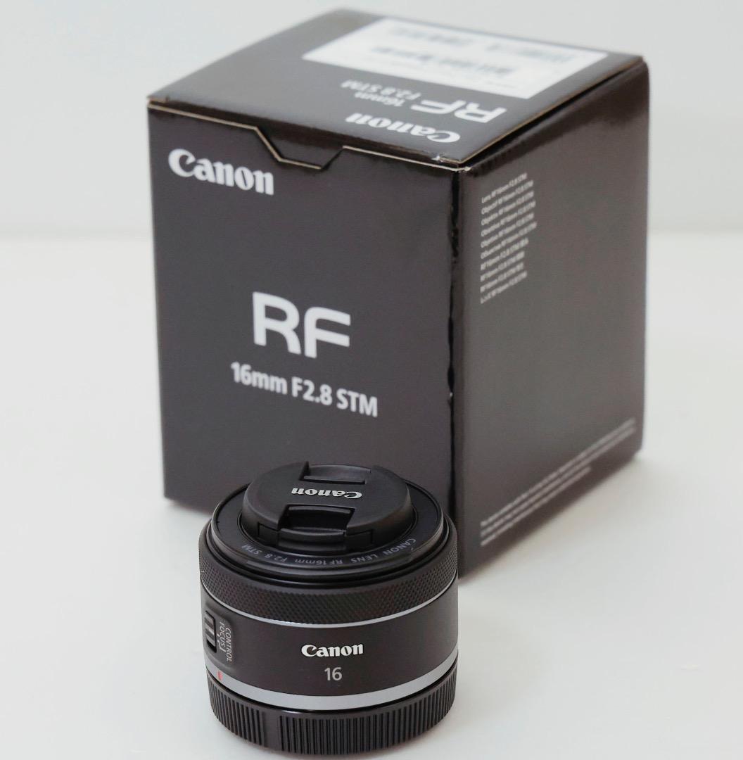 新品 Canon キャノン RF16mm F2.8 STM 単焦点レンズ