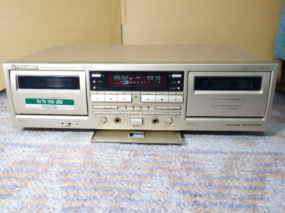 Pioneer T-WD5R カセットデッキ【動作確認済】
