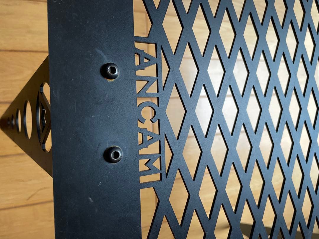 ANCAM メタヘキテ L 脚長 六角形 アイアン テーブル