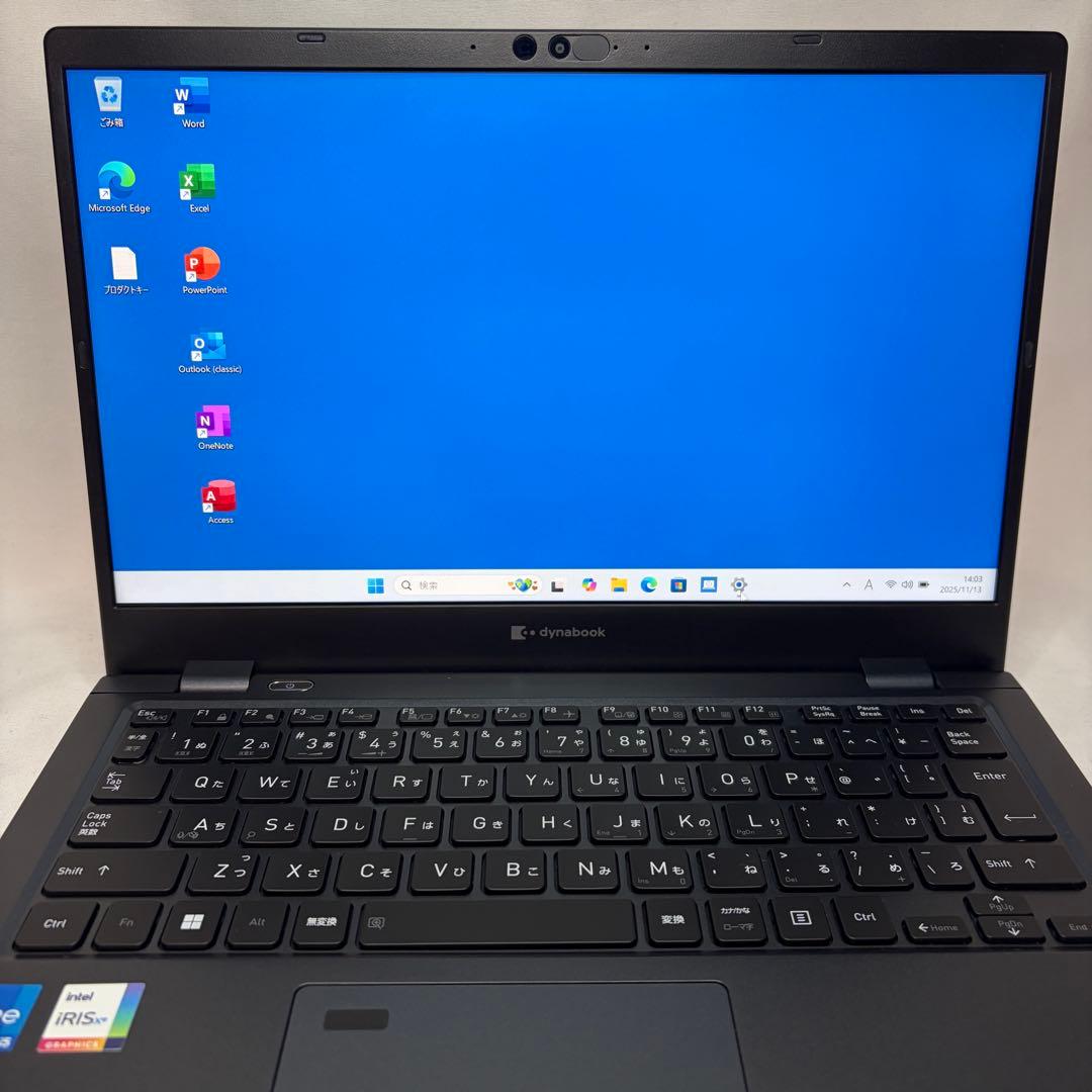 美品 dynabook G83/HV 11世代 i5 16GB FHD オフィス