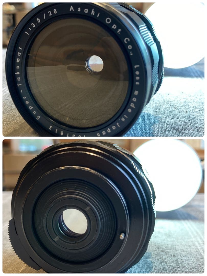 ★pentax sp＊希少品28mm f3.5前期型★完動品＊美品＊初期保証