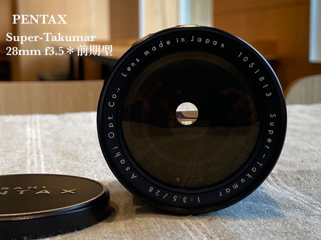 ★pentax sp＊希少品28mm f3.5前期型★完動品＊美品＊初期保証