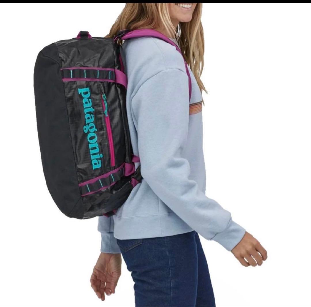 patagonia ボストンバッグ 2WAY 黒/ピンク