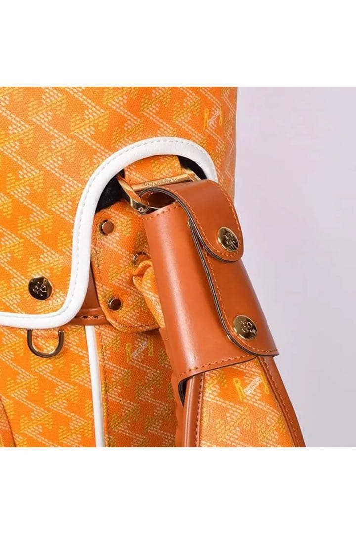 RALLINA キャディバッグ (イエローネイビー)