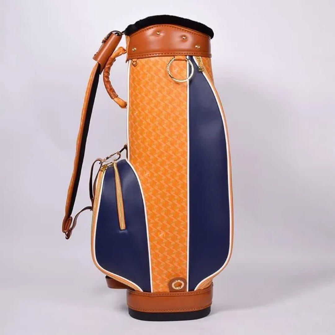 RALLINA キャディバッグ (イエローネイビー)