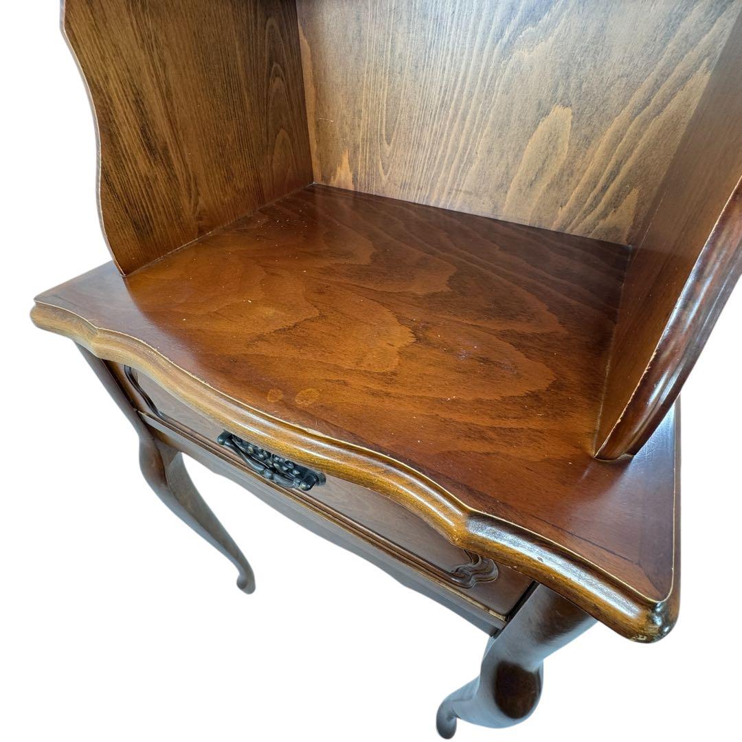 ヒカリHIKARI 光製作所 猫脚　コンソール　飾り棚キャビネットサイドテーブル