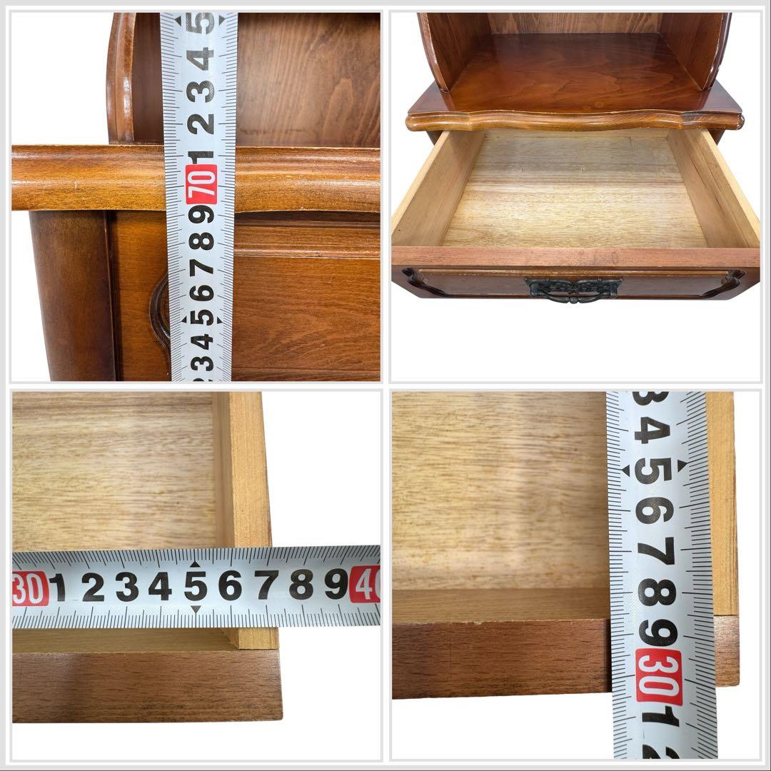 ヒカリHIKARI 光製作所 猫脚　コンソール　飾り棚キャビネットサイドテーブル