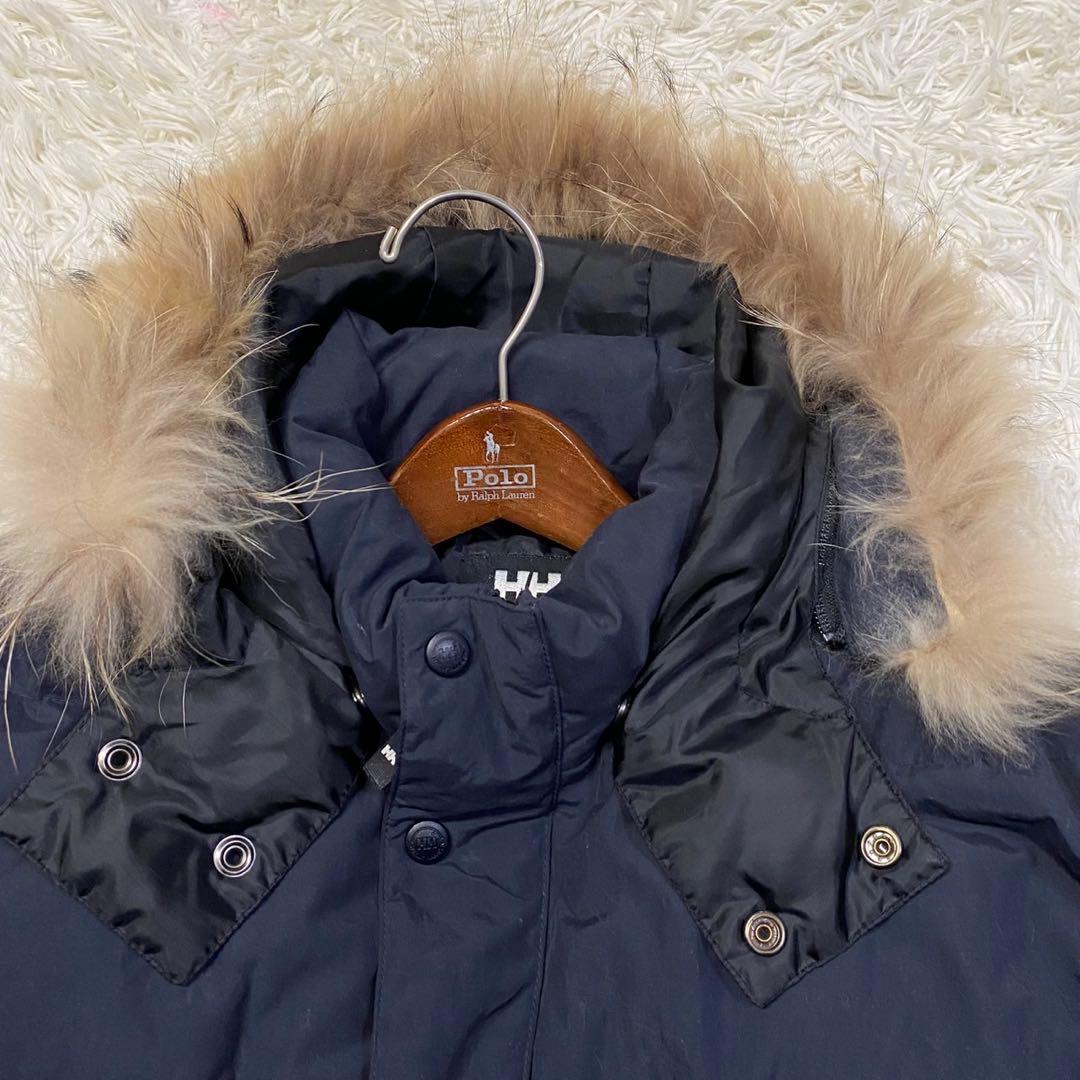 【美品✨】ヘリーハンセン 3way ダウンコート 黒 XL