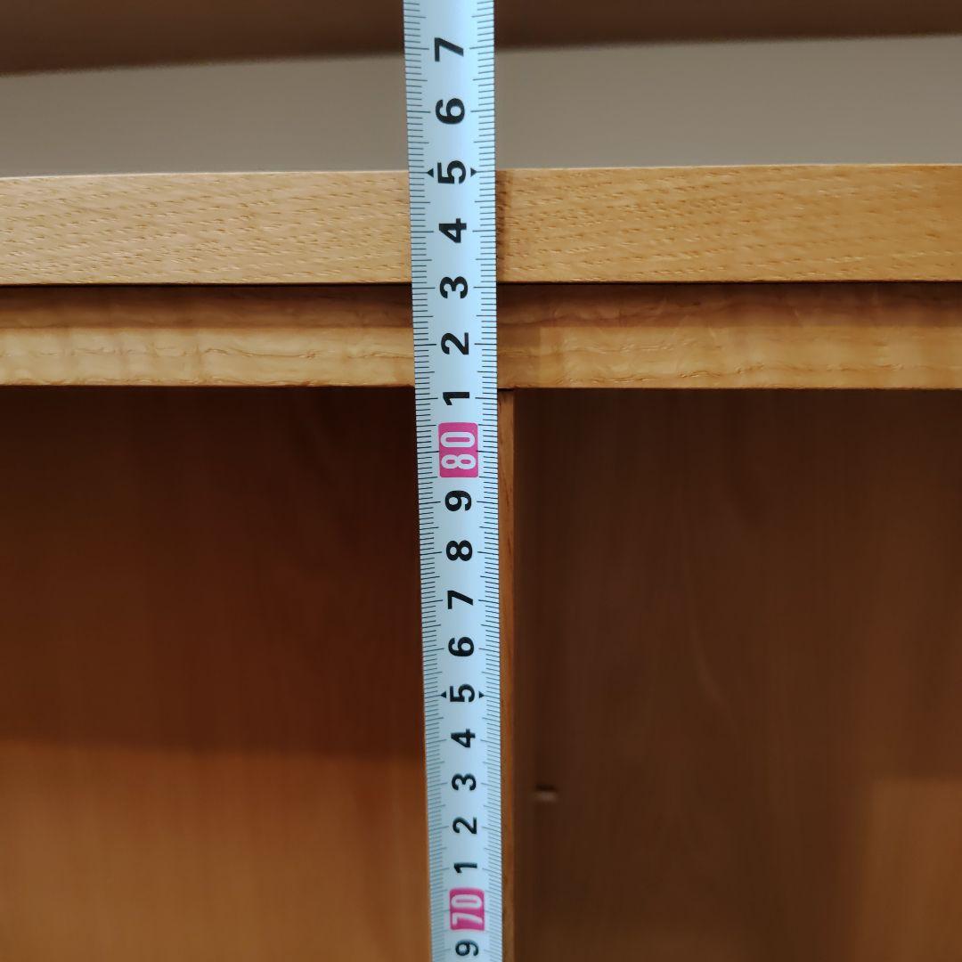 オーク材　無垢 　本棚　 飾り棚　棚