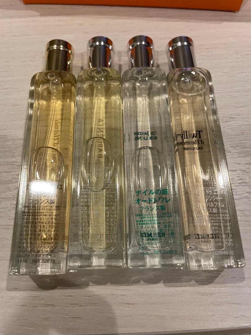 HERMES 香水 4本セット 15mL
