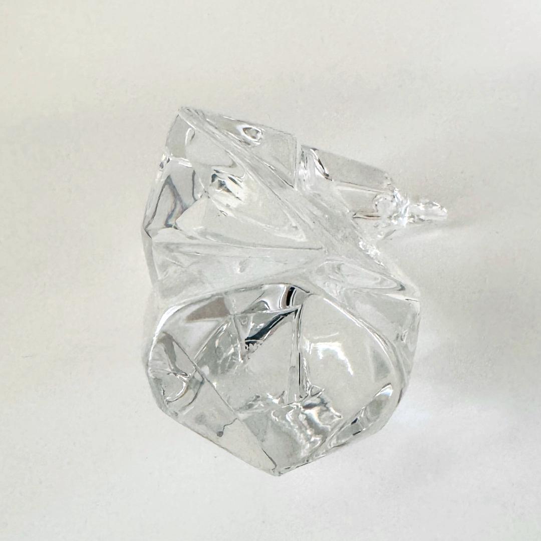 【バカラ】動物 ペンギン 置物 インテリア★美品★幸運　ケース付き