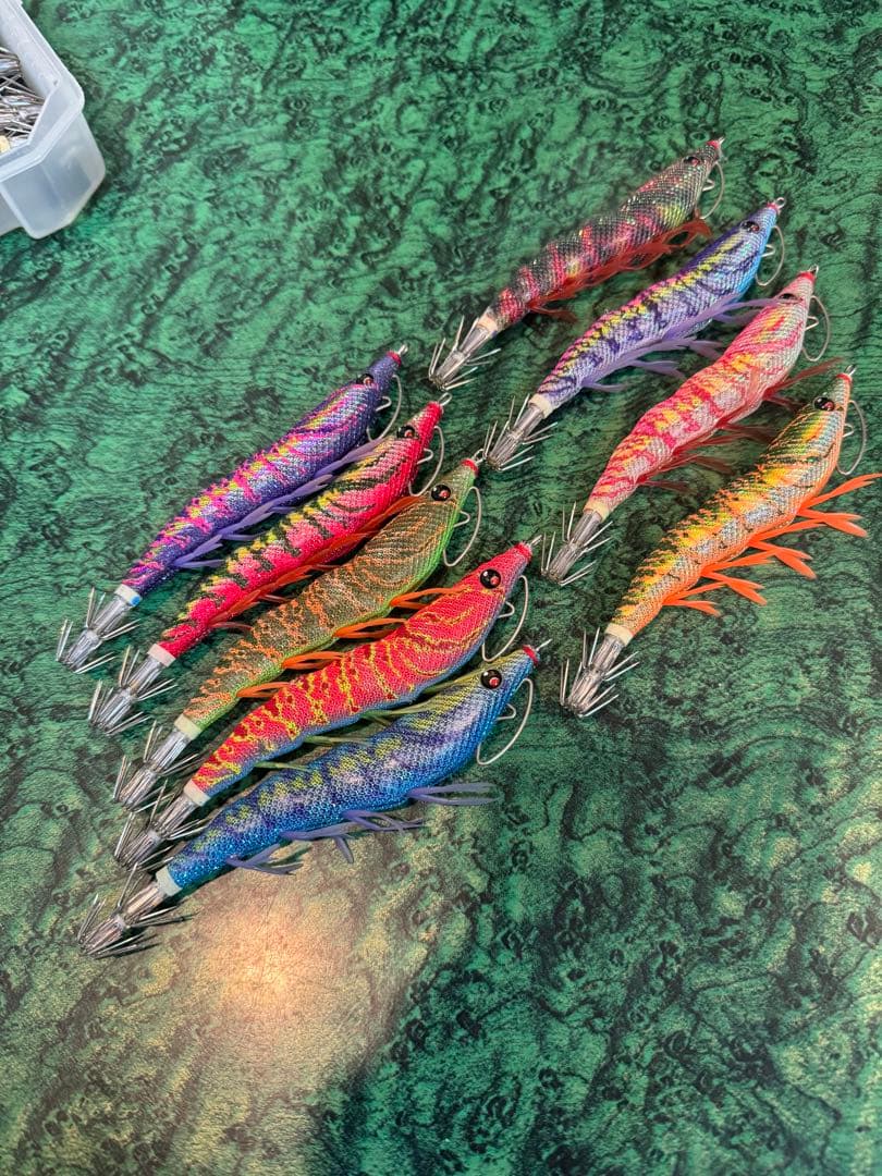 デュエルEZ-Qキャスト パタパタ喰わせ 3.5号19本セットパタパタケース付き