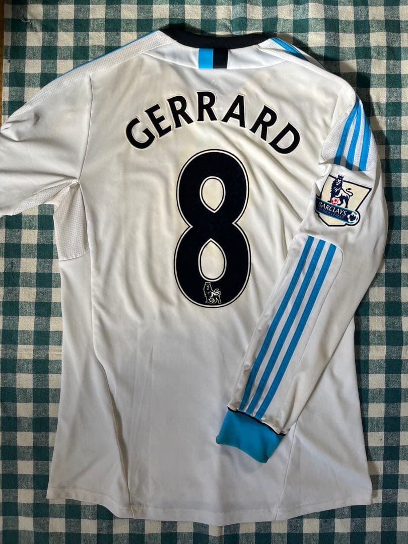 【リヴァプール】11-12 3rd kit ジェラード No.8 長袖