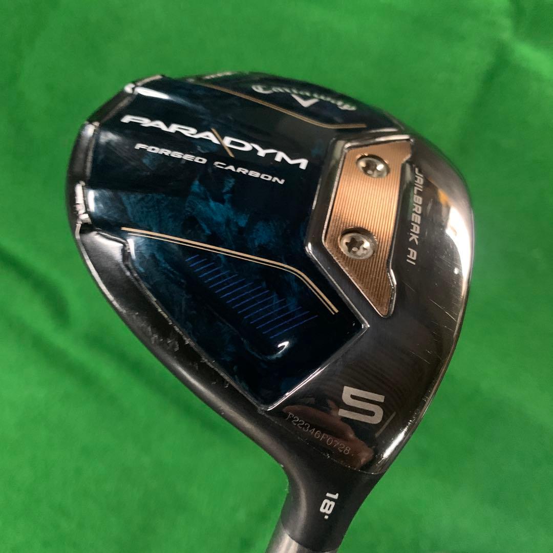 Callaway PARADYM 5Wフェアウェイウッド 純正SR