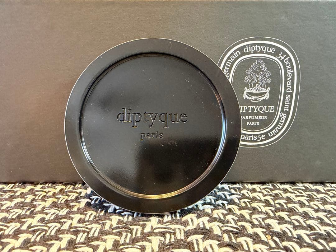 ディプティックキャンドルホルダー コートプラット(ミニ) キャンドル べ 35g