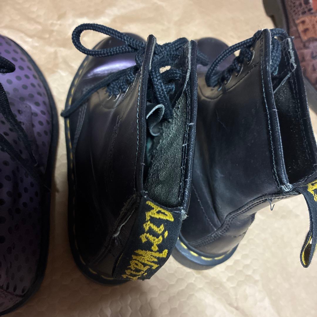 ドクターマーチン紫2足セット