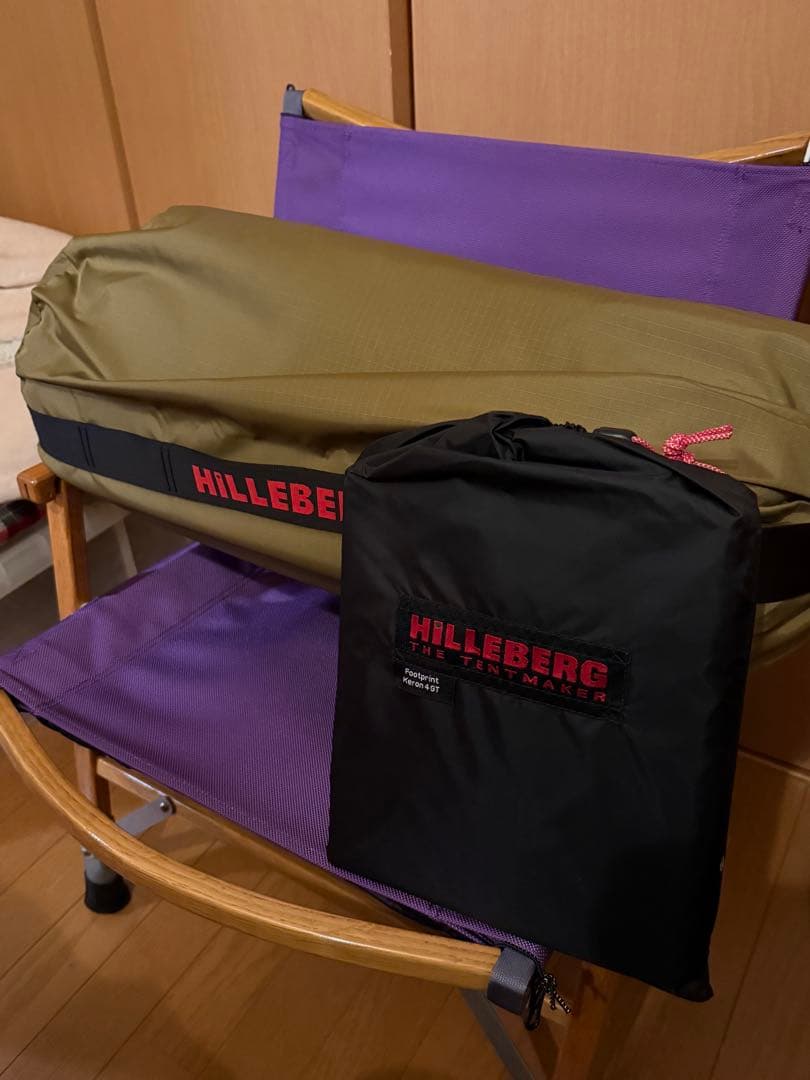 Hilleberg ヒルバーグ ケロン4GT サンド 純正フットプリント付未開封