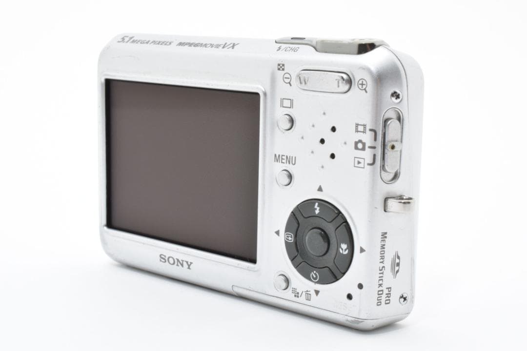 【美品】SONY Cyber-shot DSC-T3 シルバー　動作確認済
