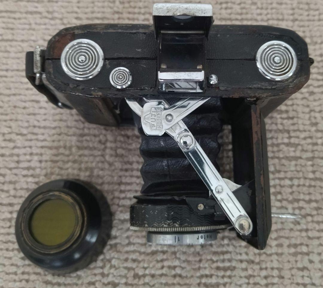 【貴重!】スプリング（蛇腹）カメラ　セミライラ　SEMI-LYRA　富士光学