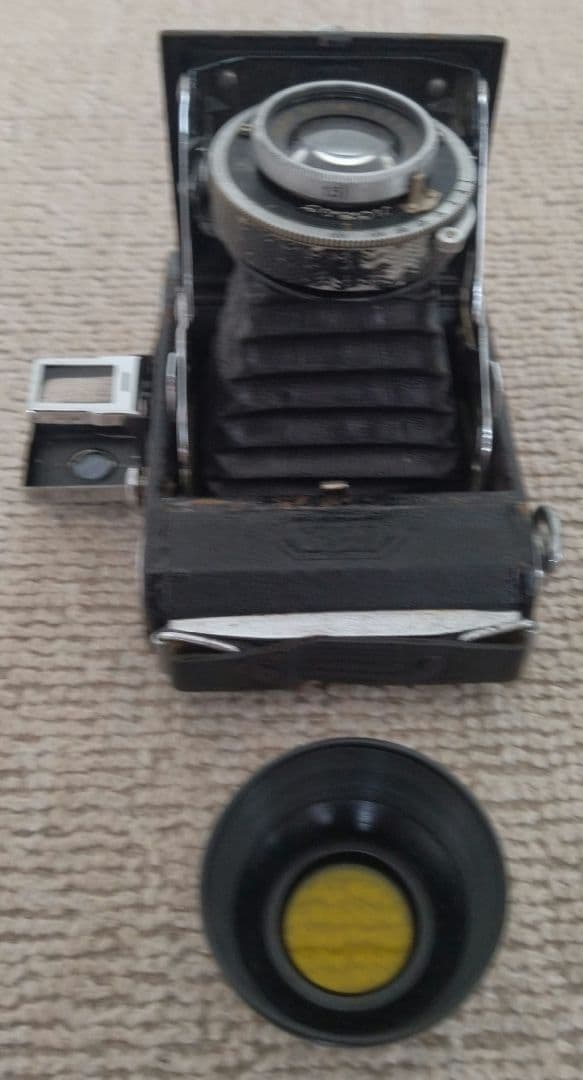 【貴重!】スプリング（蛇腹）カメラ　セミライラ　SEMI-LYRA　富士光学