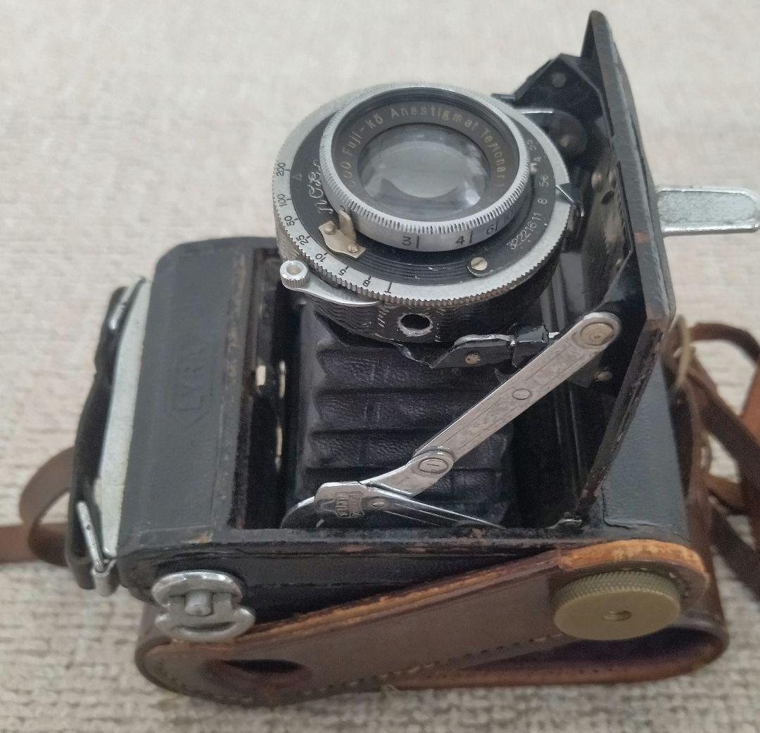 【貴重!】スプリング（蛇腹）カメラ　セミライラ　SEMI-LYRA　富士光学