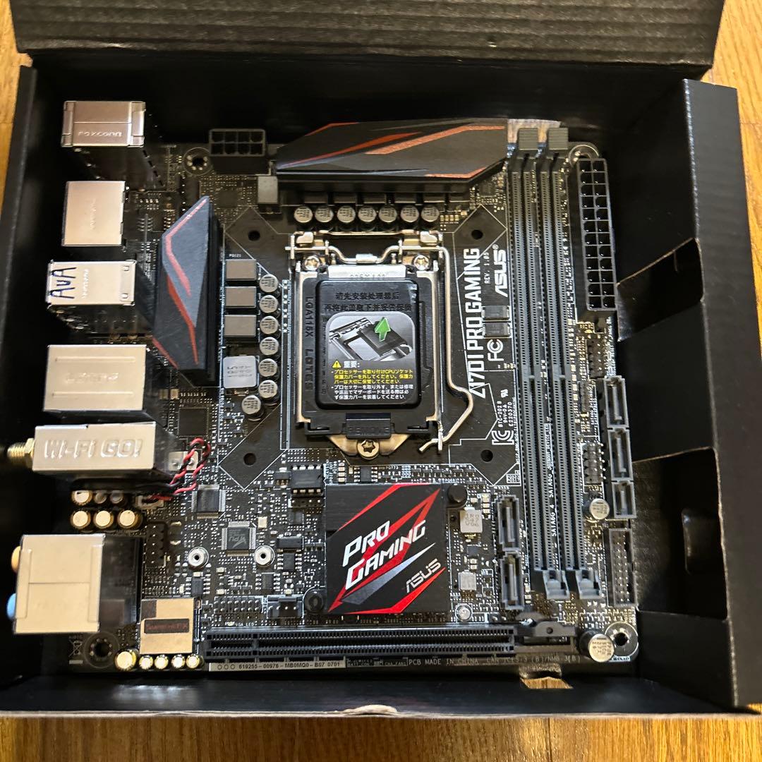 ASUS Z170I PRO GAMING マザーボード