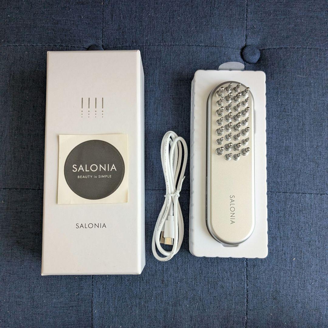 【値下げ中！】SALONIA EMSリフトブラシ USBケーブル付き