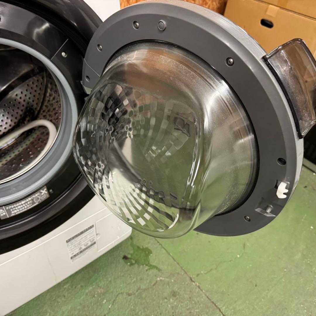 249 シャープドラム式洗濯機　乾燥付　7/3.5キロ　小型　一人暮らし　右開き