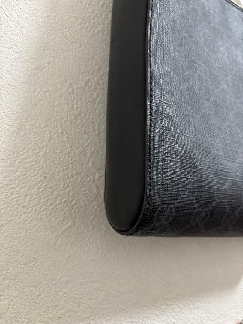 GUCCI スモール メッセンジャー ショルダーバッグ GGスプリーム ブラック